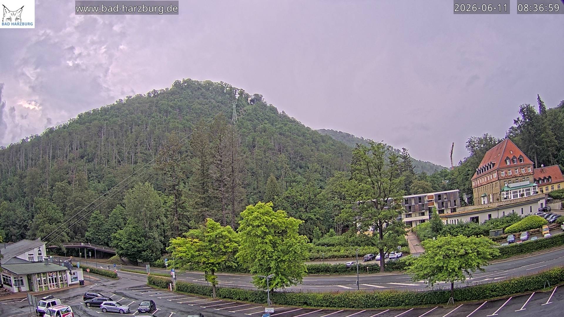 Archiv Foto Webcam Bad Harzburg - Burgberg Seilbahn