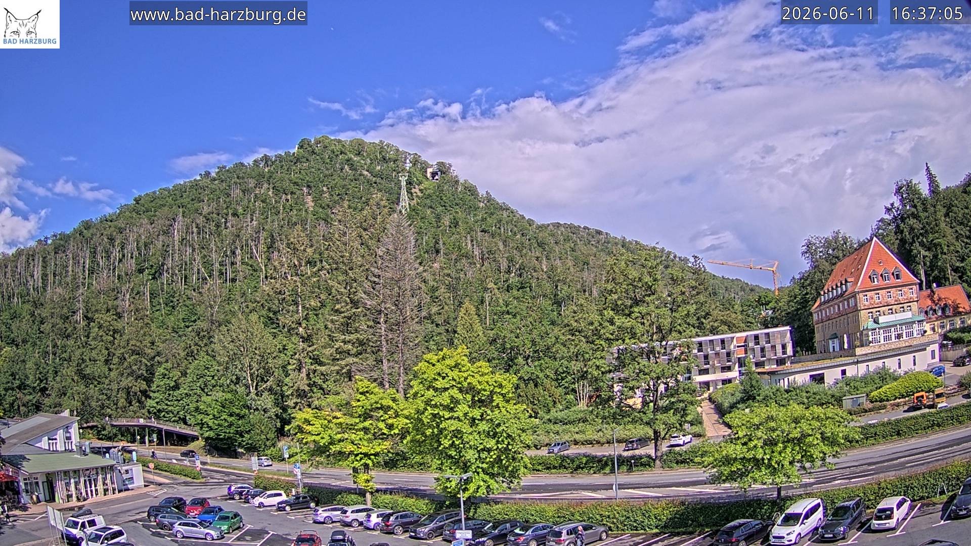 Archiv Foto Webcam Bad Harzburg - Burgberg Seilbahn