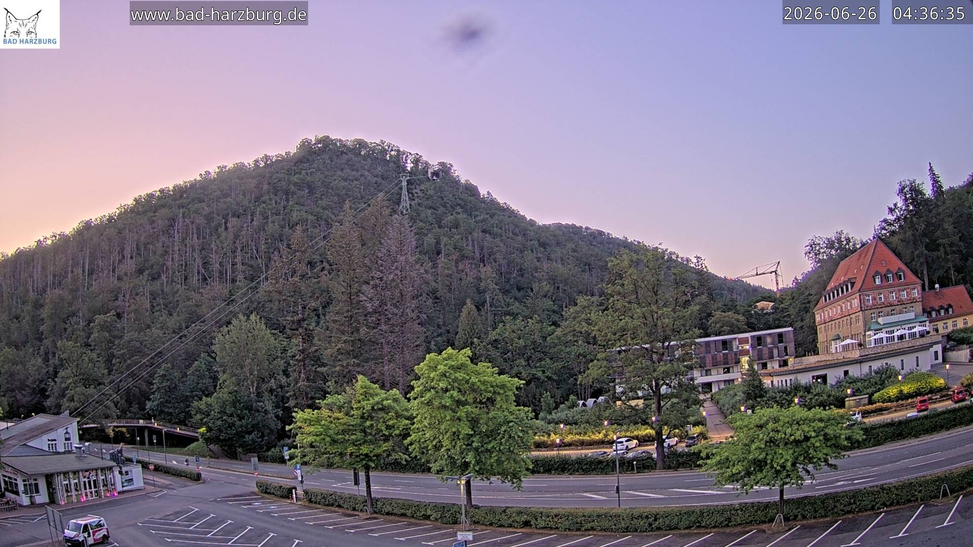 Archiv Foto Webcam Bad Harzburg - Burgberg Seilbahn