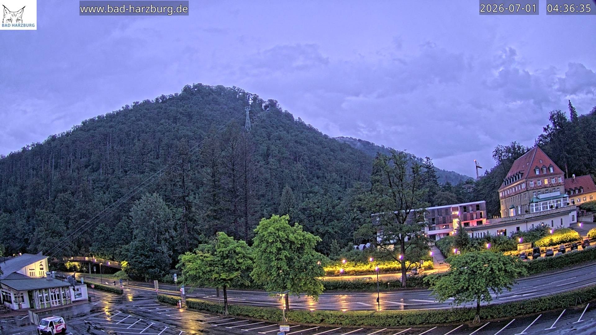 Archiv Foto Webcam Bad Harzburg - Burgberg Seilbahn