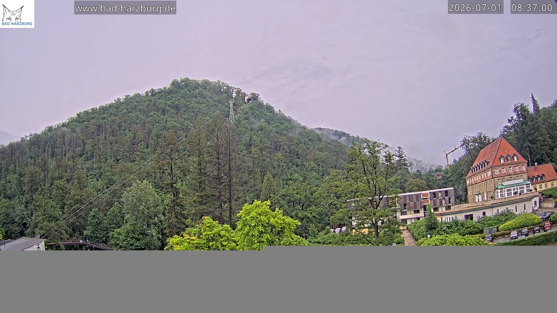 Archiv Foto Webcam Bad Harzburg - Burgberg Seilbahn