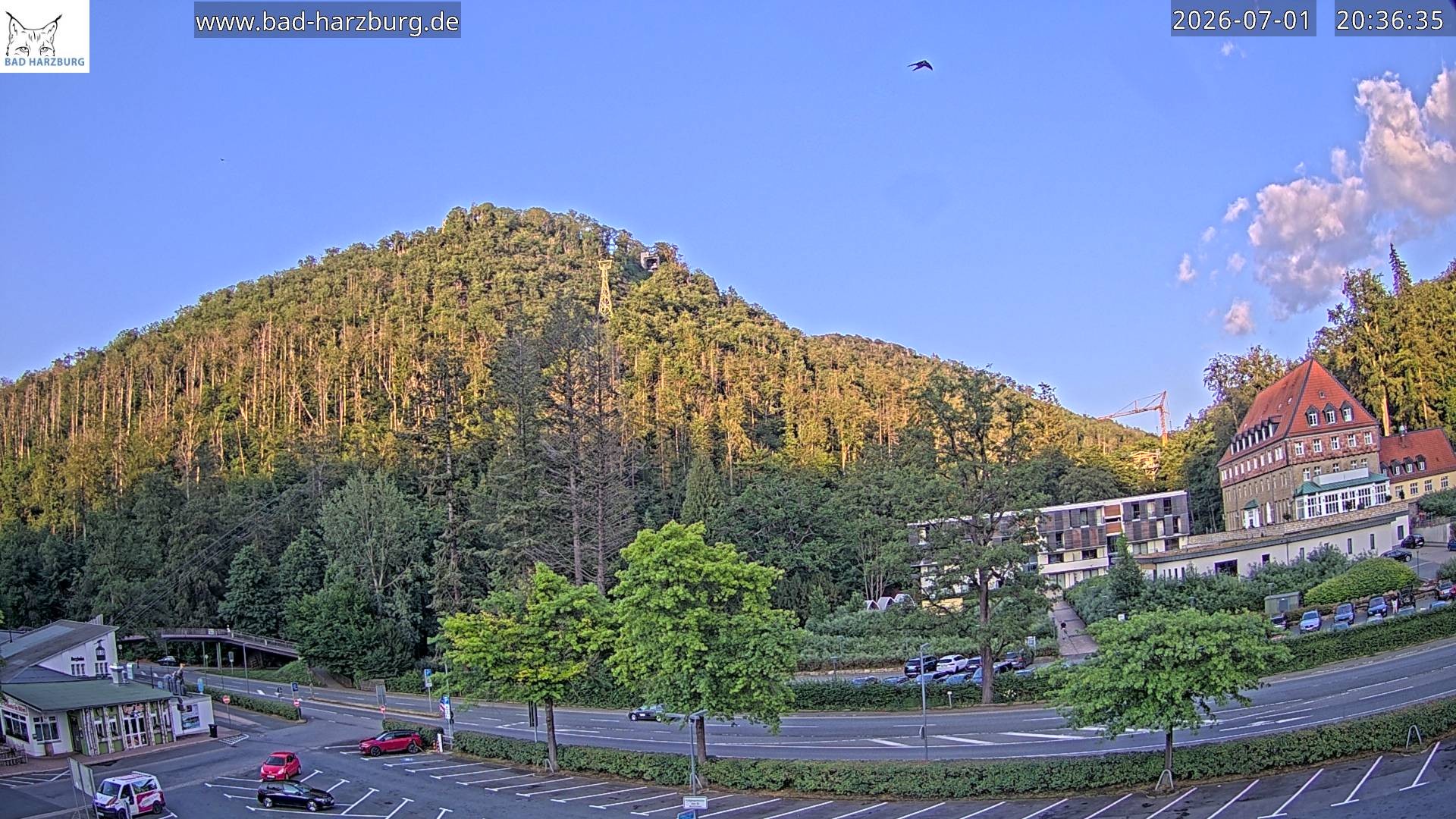 Archiv Foto Webcam Bad Harzburg - Burgberg Seilbahn