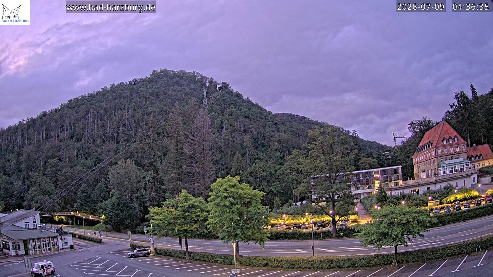 Archiv Foto Webcam Bad Harzburg - Burgberg Seilbahn