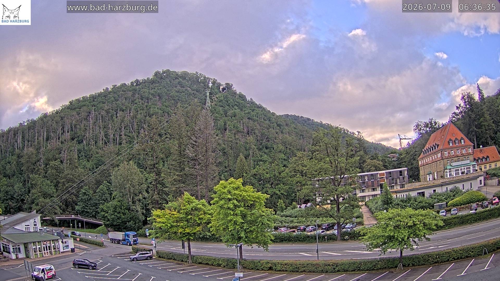 Archiv Foto Webcam Bad Harzburg - Burgberg Seilbahn