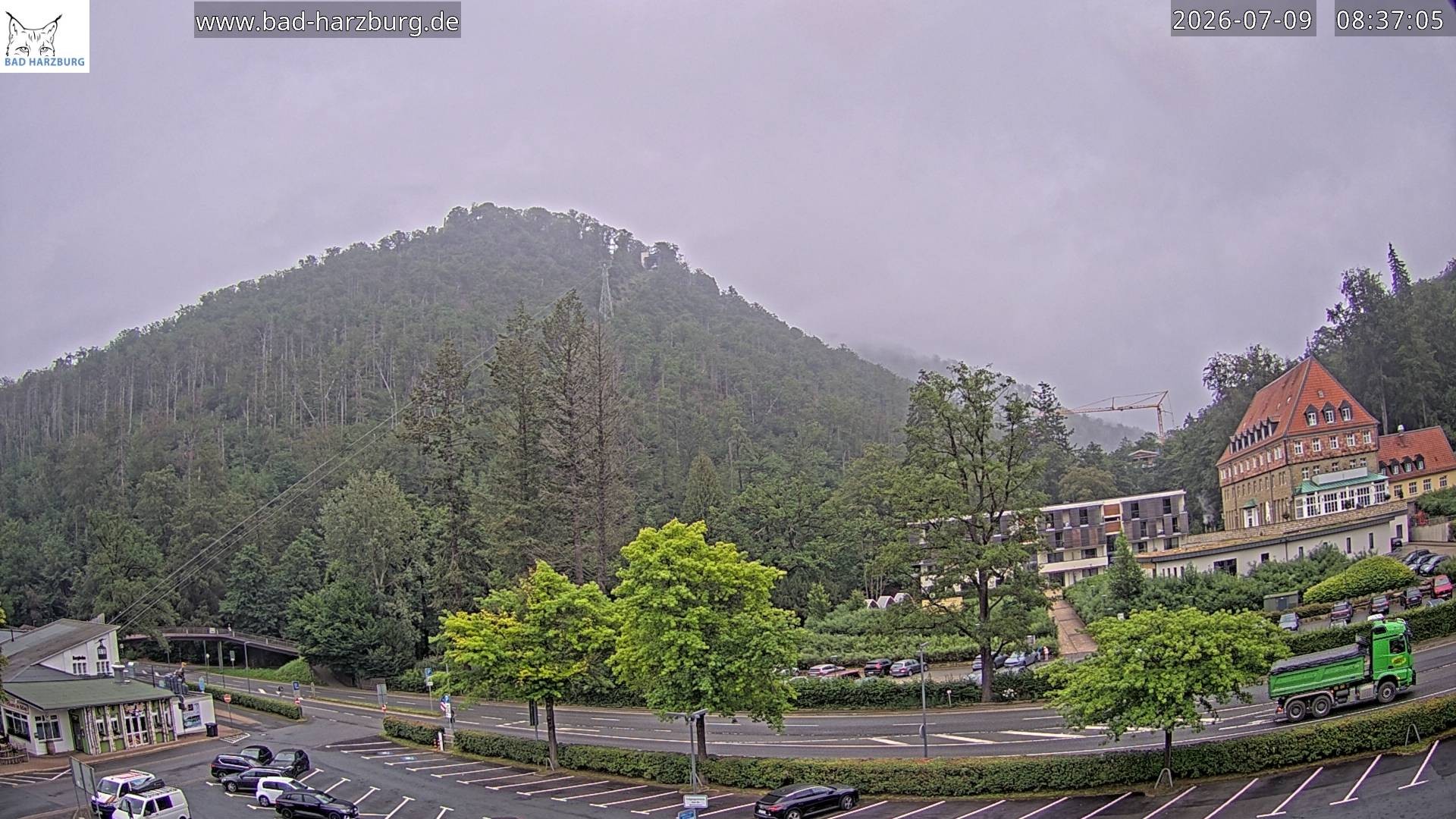 Archiv Foto Webcam Bad Harzburg - Burgberg Seilbahn