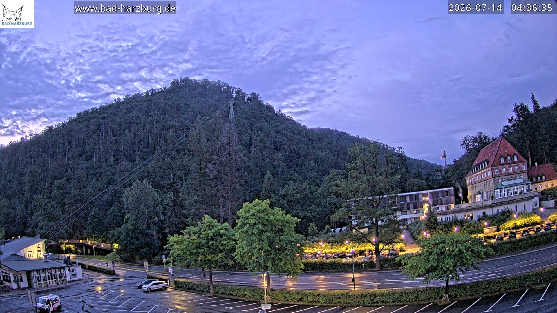 Archiv Foto Webcam Bad Harzburg - Burgberg Seilbahn