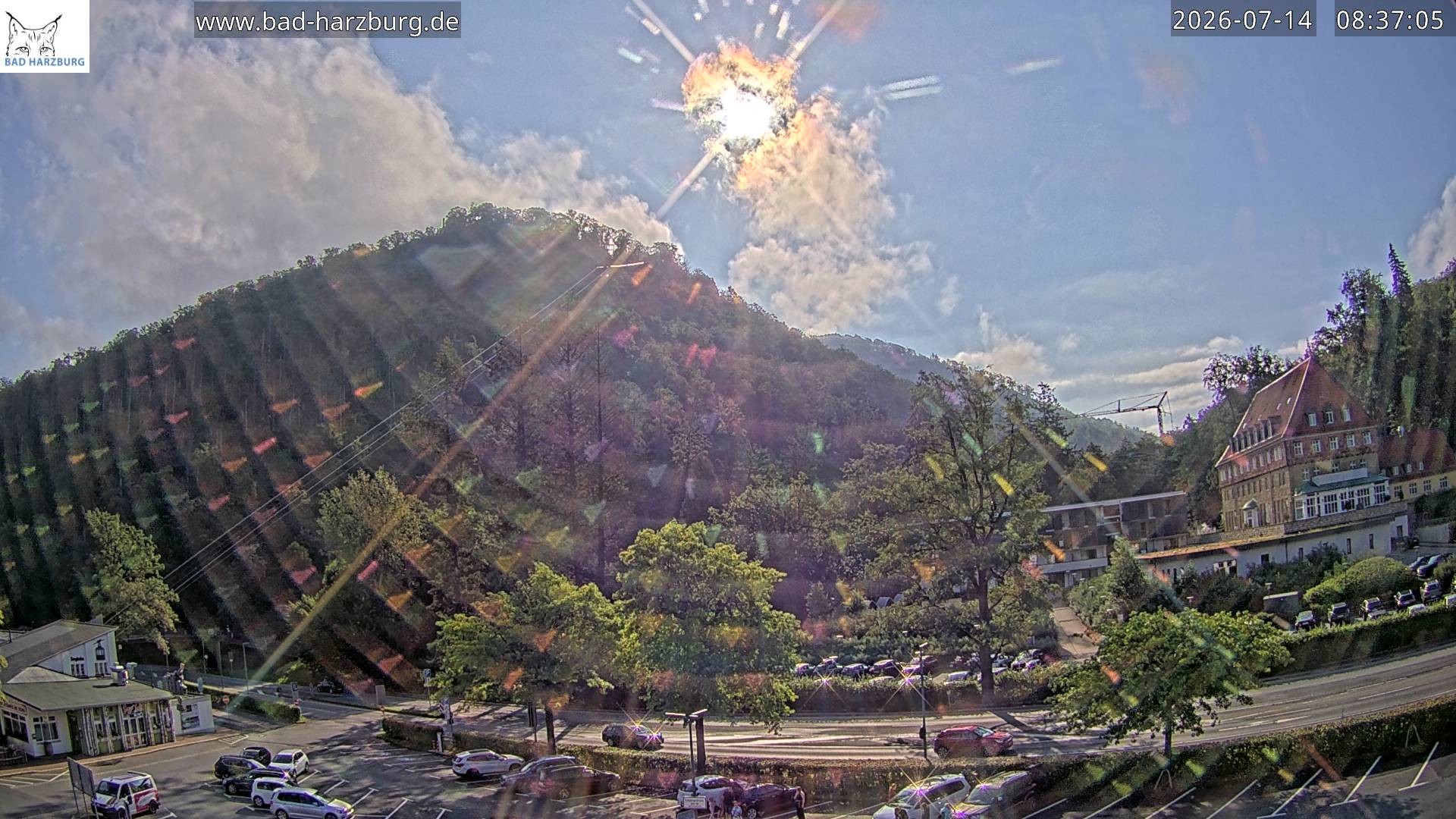Archiv Foto Webcam Bad Harzburg - Burgberg Seilbahn