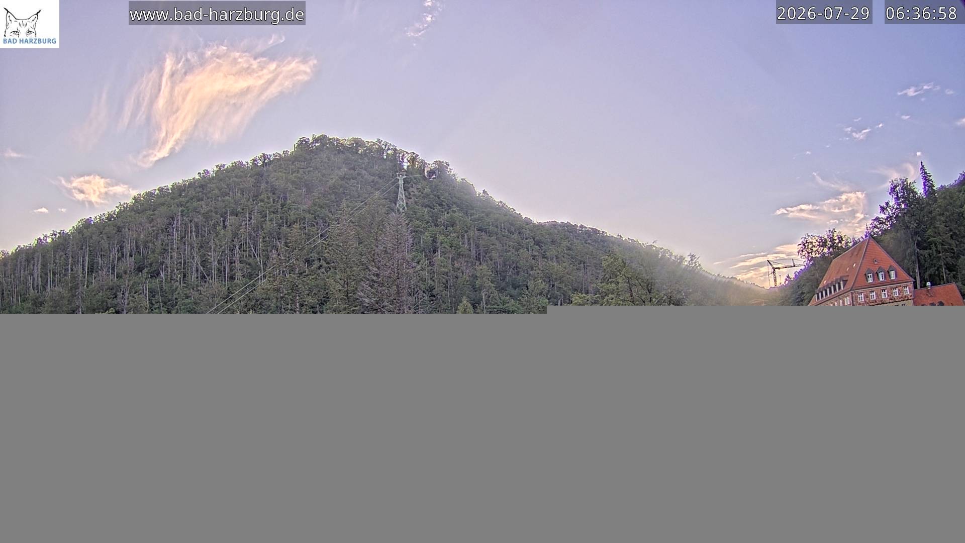 Archiv Foto Webcam Bad Harzburg - Burgberg Seilbahn