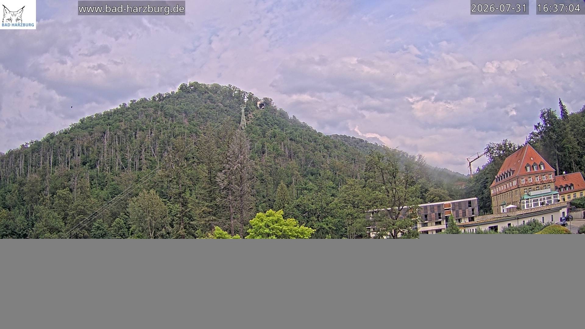 Archiv Foto Webcam Bad Harzburg - Burgberg Seilbahn