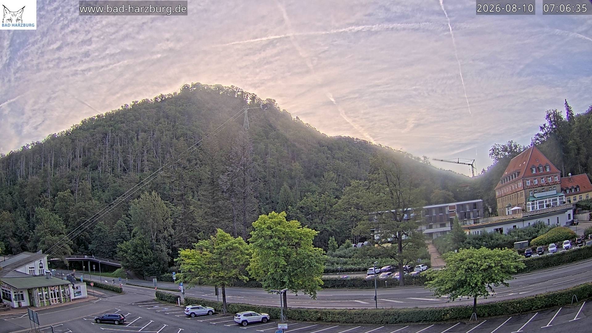 Archiv Foto Webcam Bad Harzburg - Burgberg Seilbahn