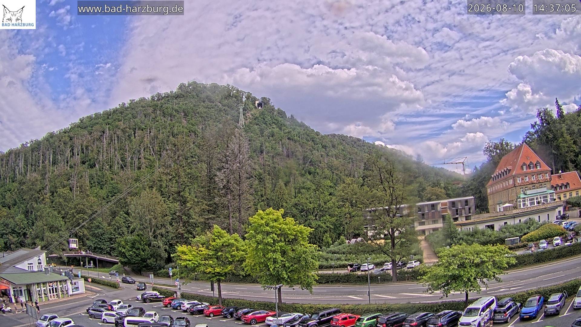 Archiv Foto Webcam Bad Harzburg - Burgberg Seilbahn