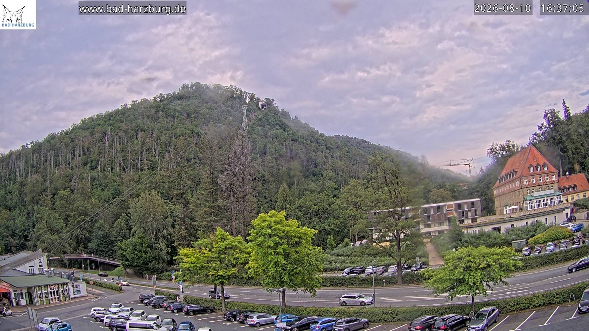 Archiv Foto Webcam Bad Harzburg - Burgberg Seilbahn
