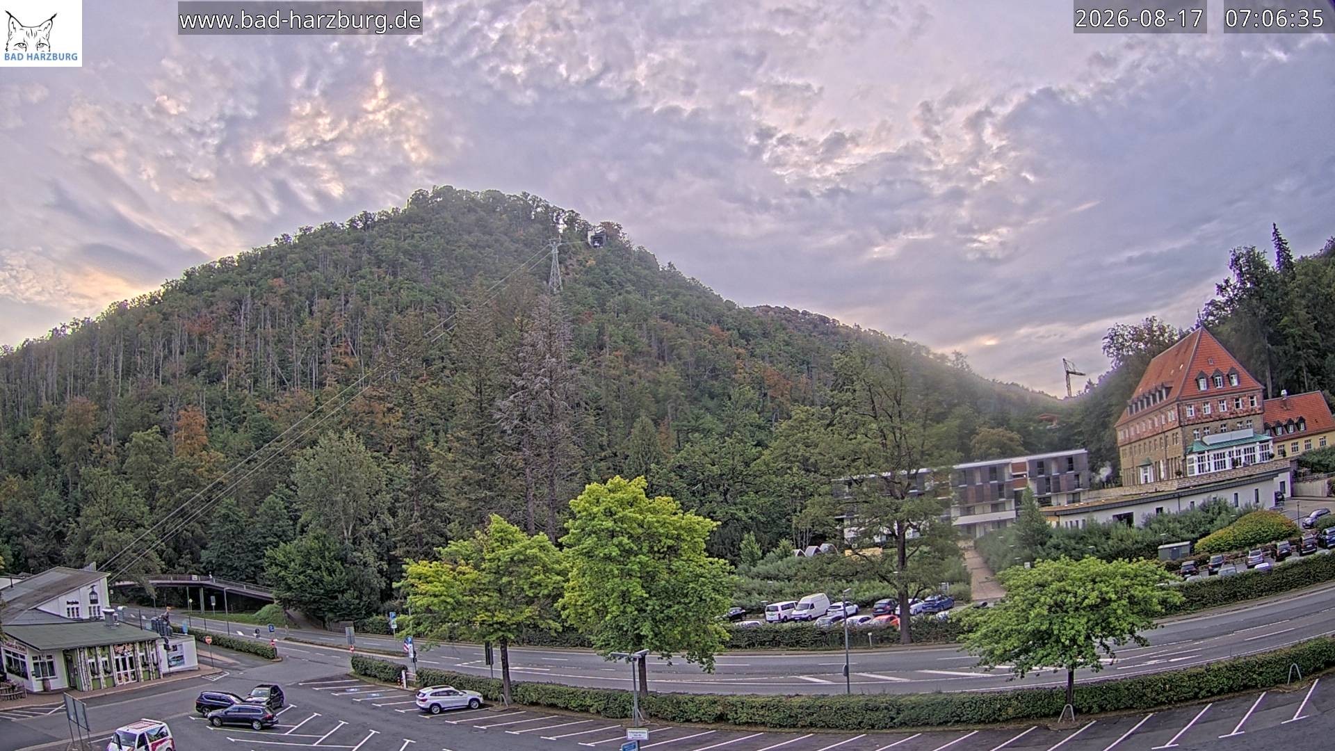 Archiv Foto Webcam Bad Harzburg - Burgberg Seilbahn