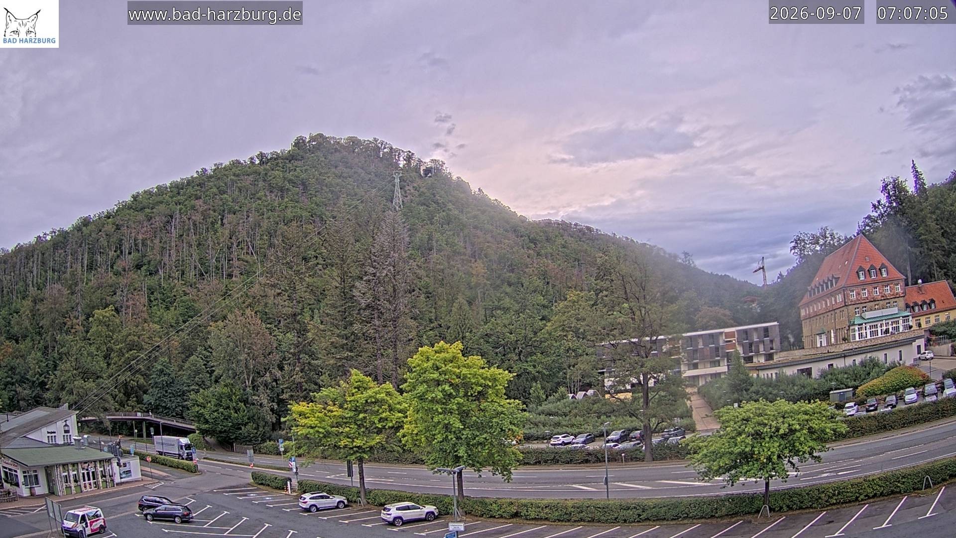 Archiv Foto Webcam Bad Harzburg - Burgberg Seilbahn