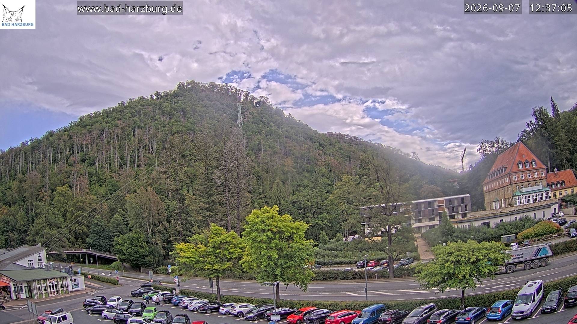 Archiv Foto Webcam Bad Harzburg - Burgberg Seilbahn