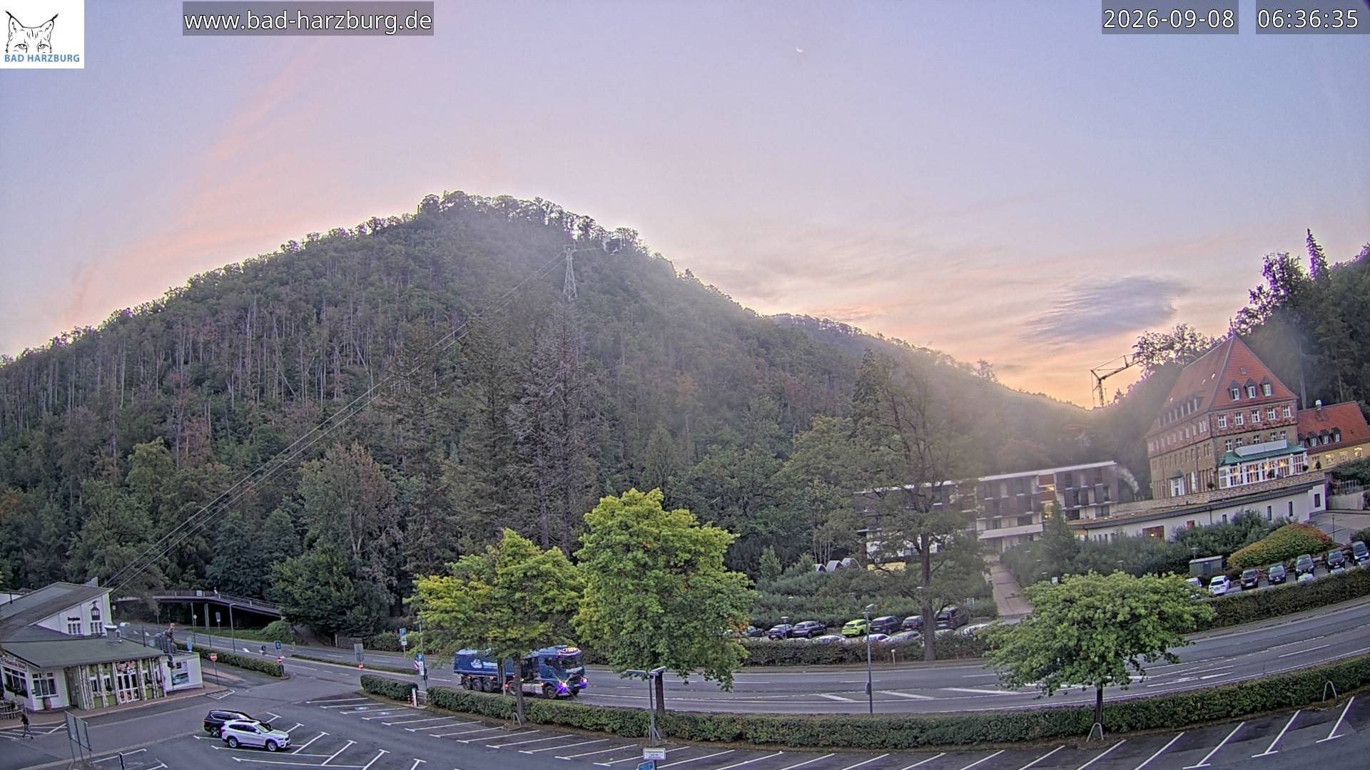 Archiv Foto Webcam Bad Harzburg - Burgberg Seilbahn