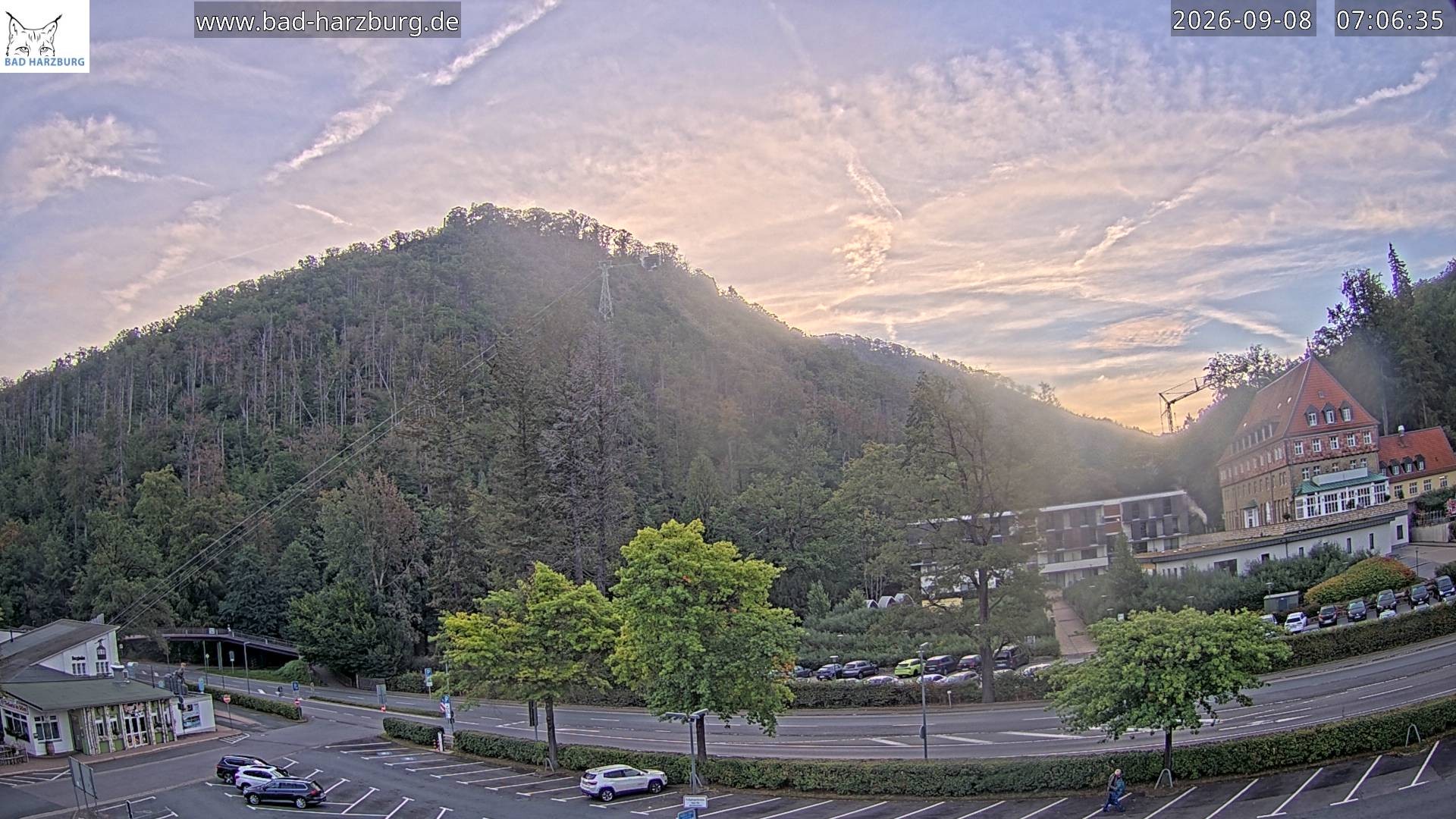 Archiv Foto Webcam Bad Harzburg - Burgberg Seilbahn