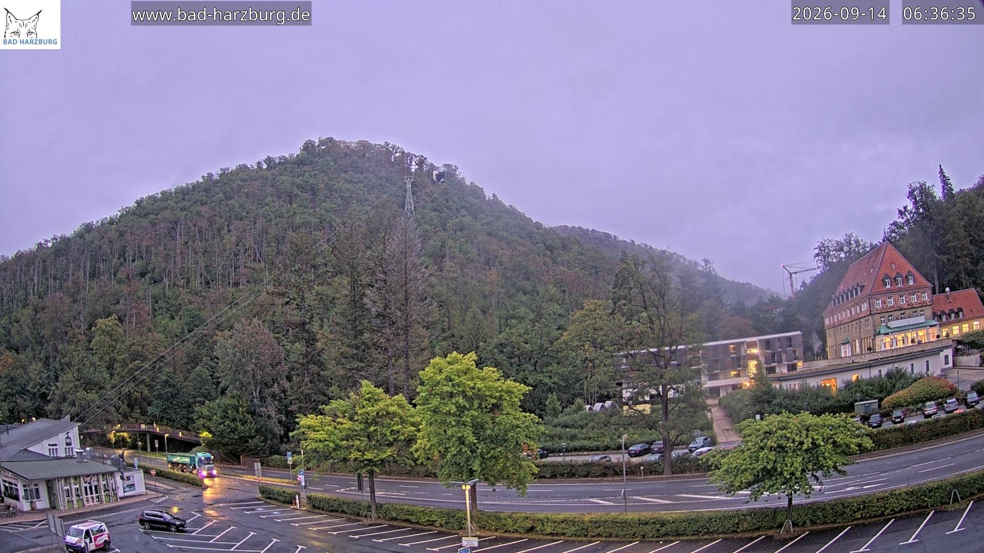 Archiv Foto Webcam Bad Harzburg - Burgberg Seilbahn