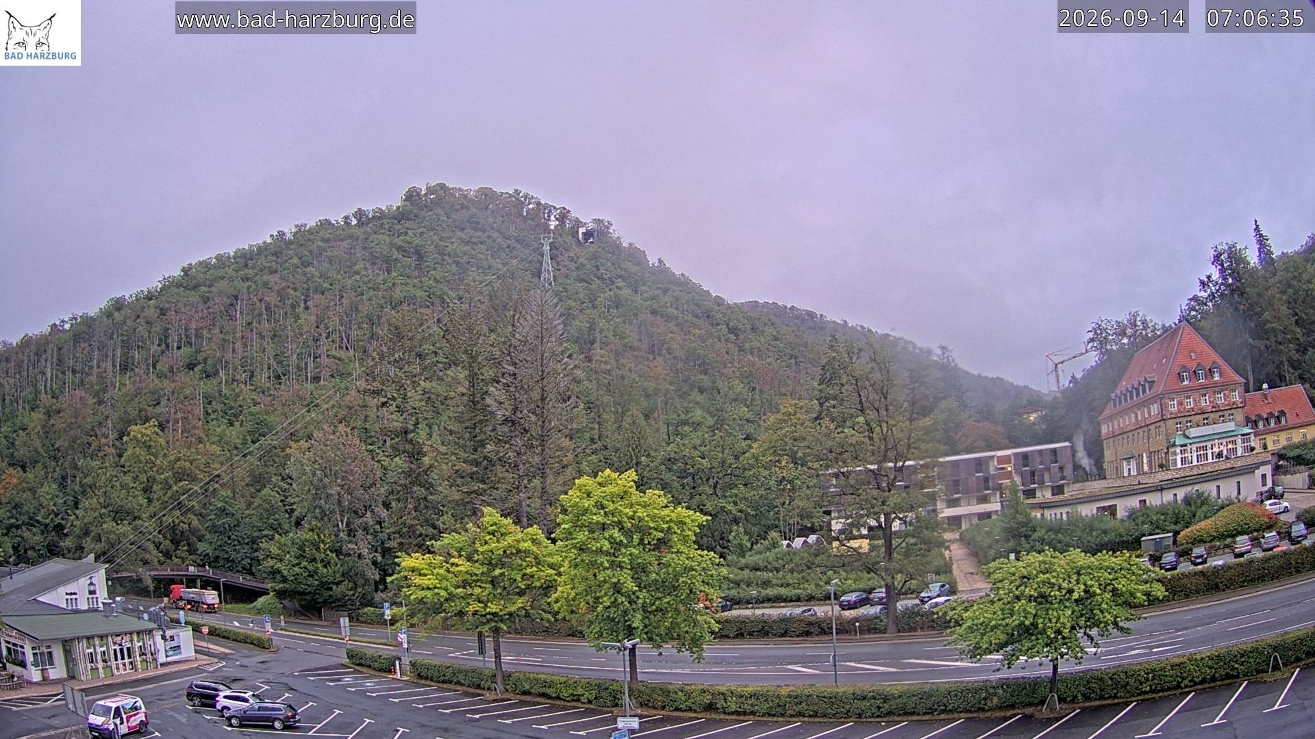 Archiv Foto Webcam Bad Harzburg - Burgberg Seilbahn