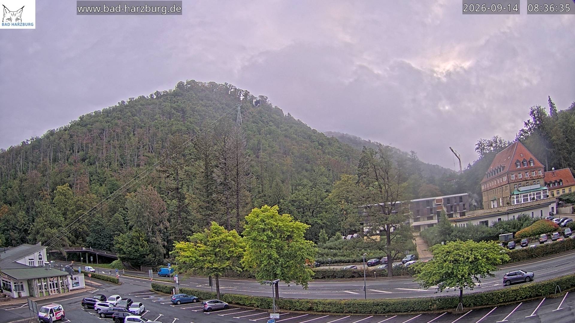 Archiv Foto Webcam Bad Harzburg - Burgberg Seilbahn
