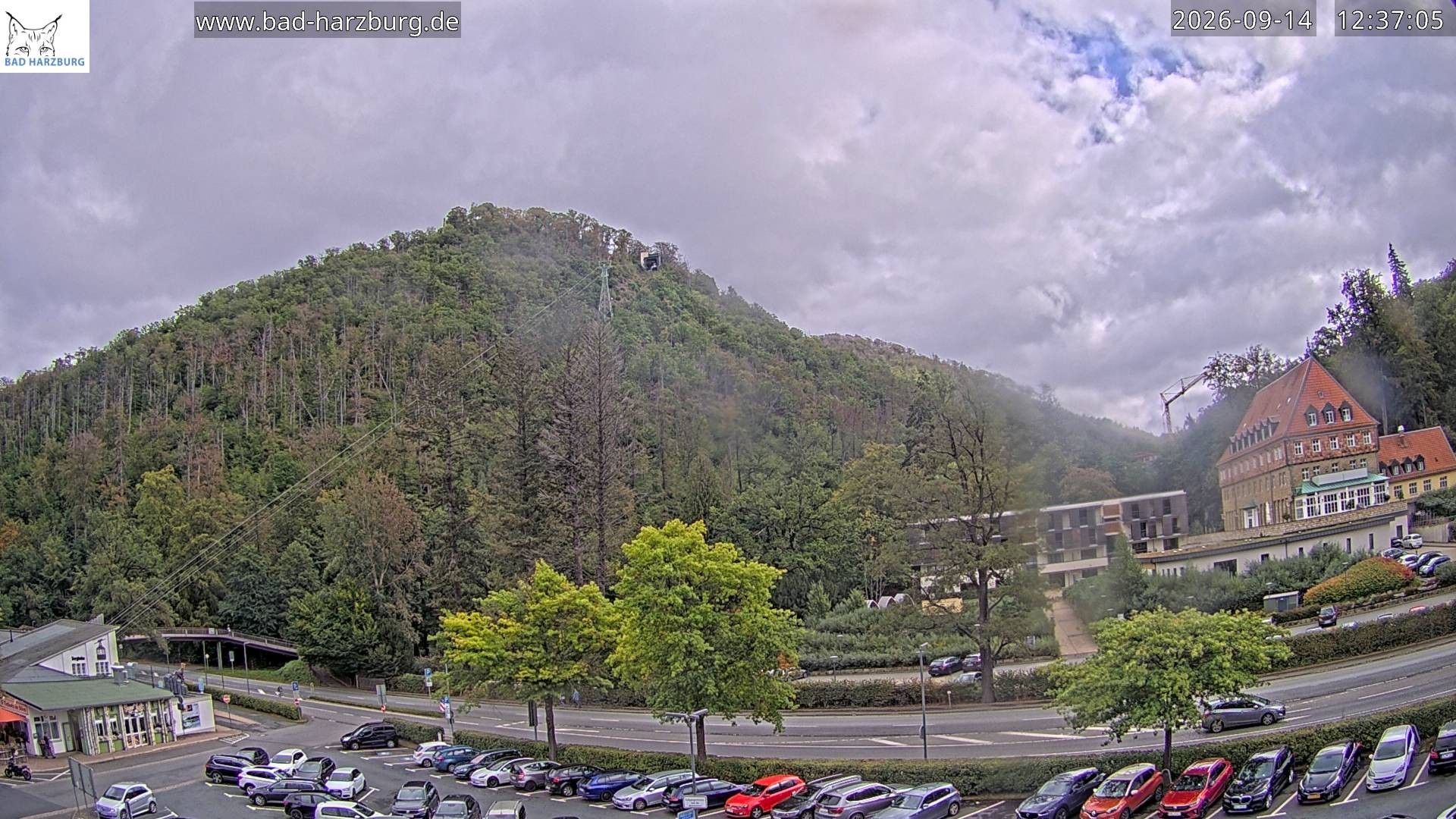 Archiv Foto Webcam Bad Harzburg - Burgberg Seilbahn