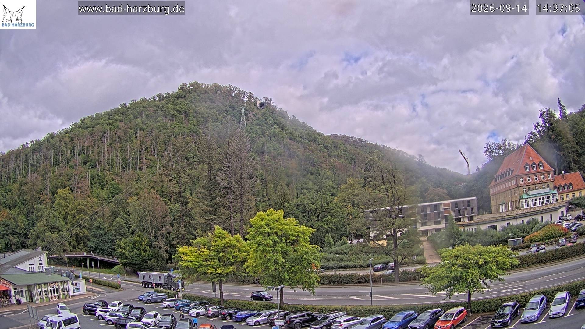 Archiv Foto Webcam Bad Harzburg - Burgberg Seilbahn