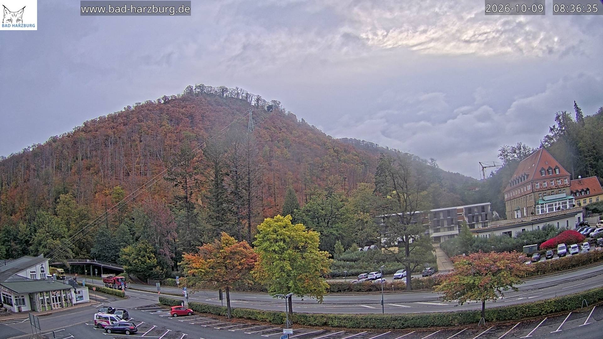Archiv Foto Webcam Bad Harzburg - Burgberg Seilbahn