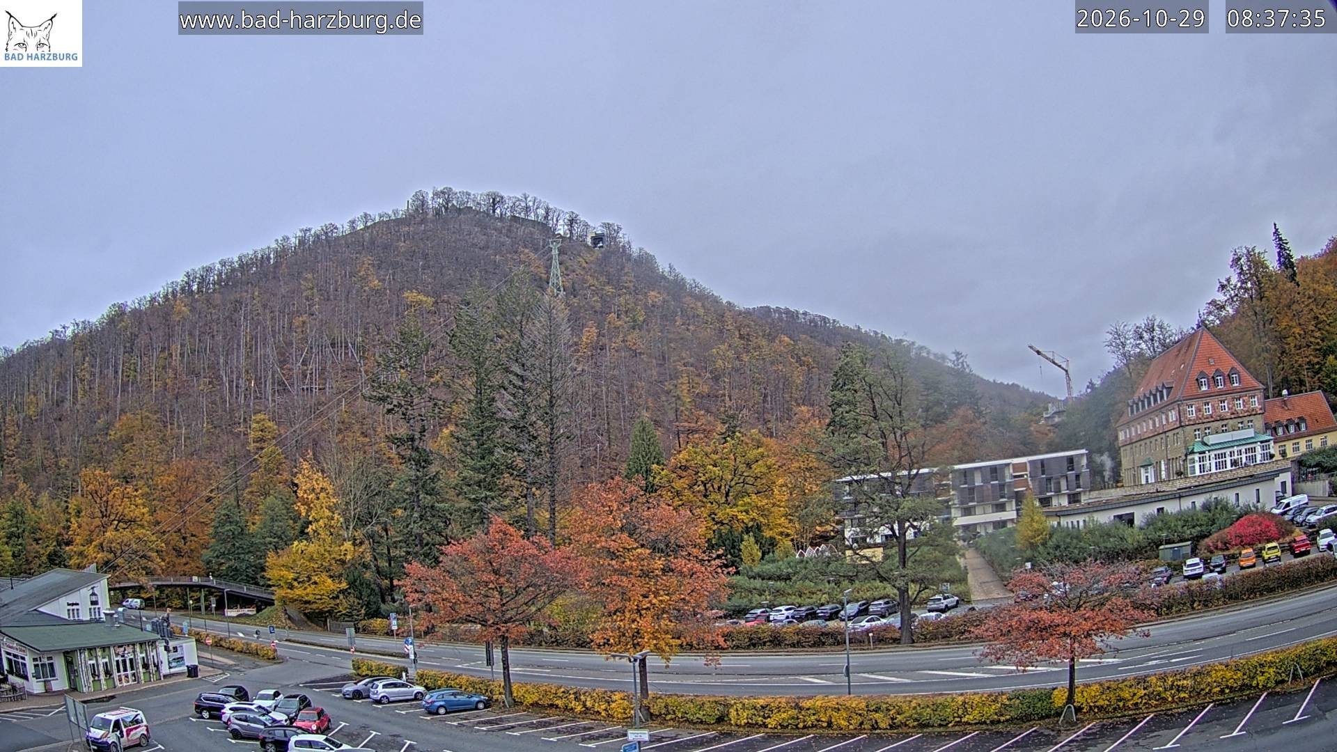 Archiv Foto Webcam Bad Harzburg - Burgberg Seilbahn