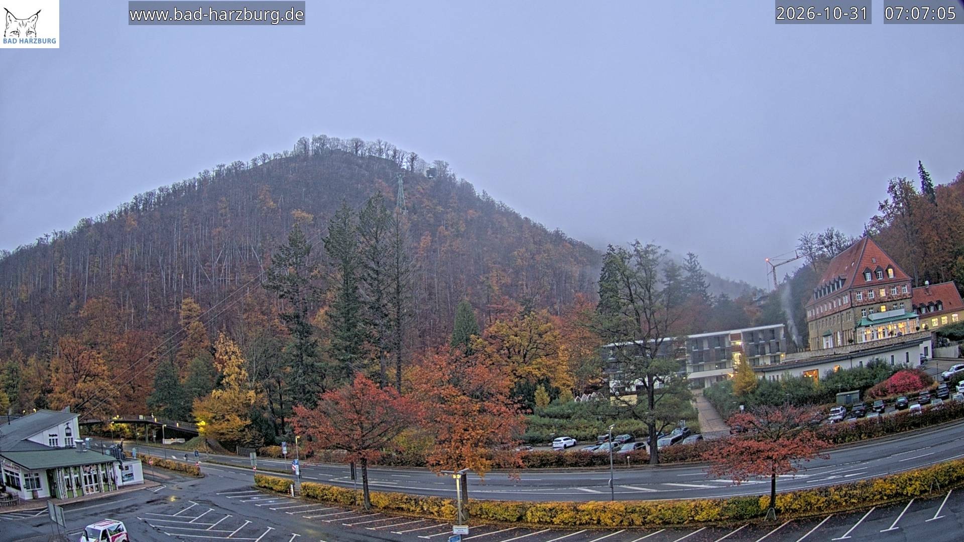 Archiv Foto Webcam Bad Harzburg - Burgberg Seilbahn