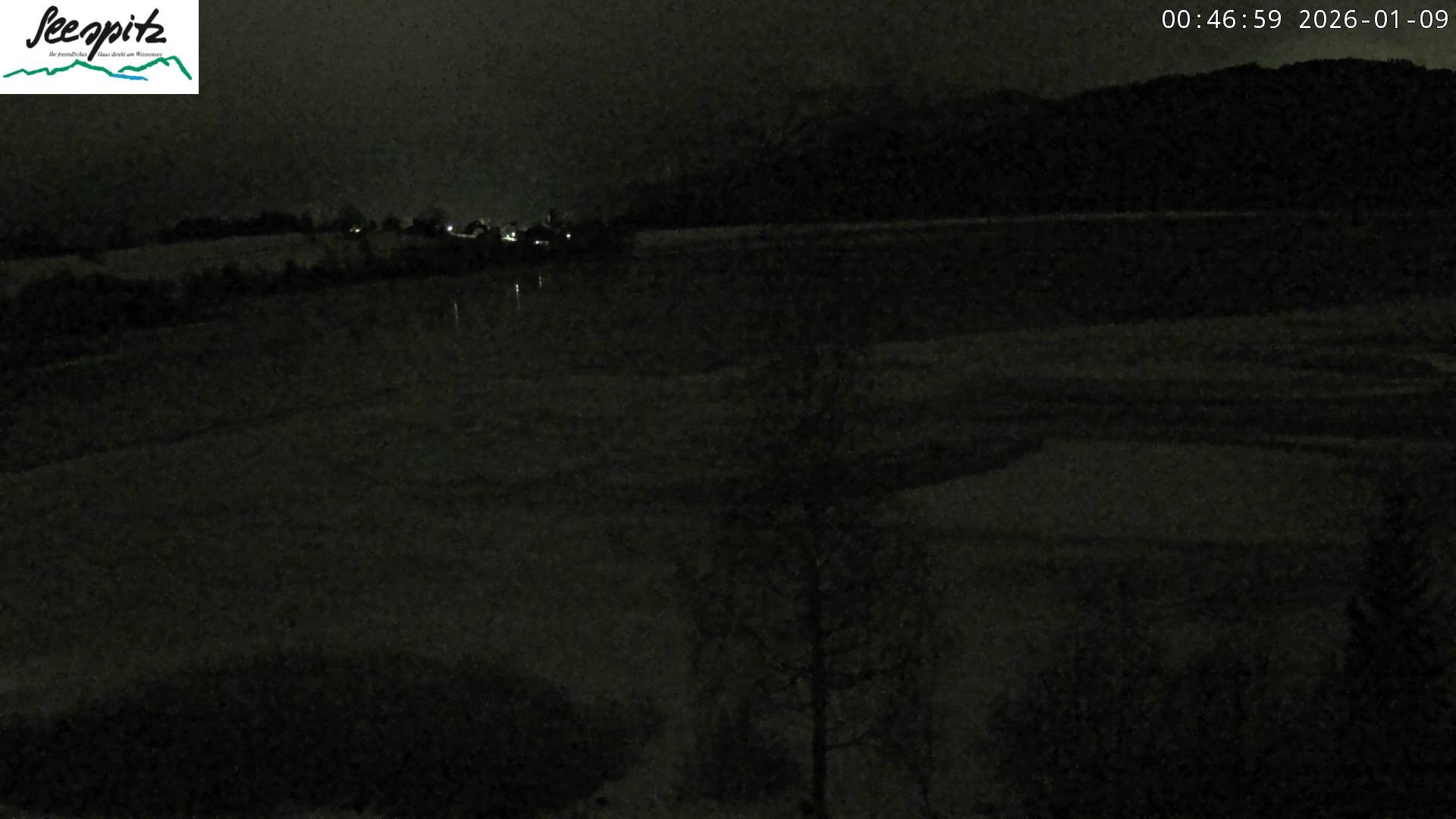 Archiv Foto Webcam Füssen: Blick auf den Weißensee vom Hotel Seespitz