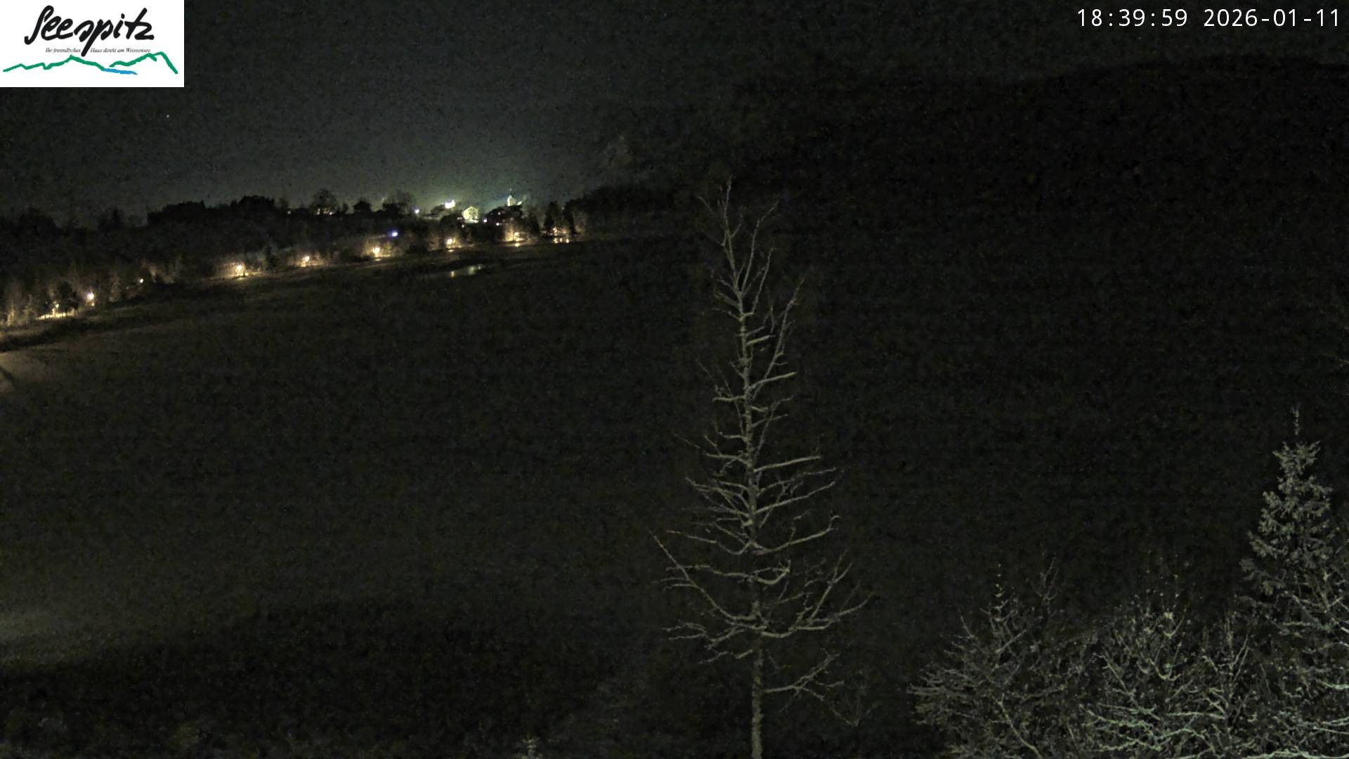 Archiv Foto Webcam Füssen: Blick auf den Weißensee vom Hotel Seespitz