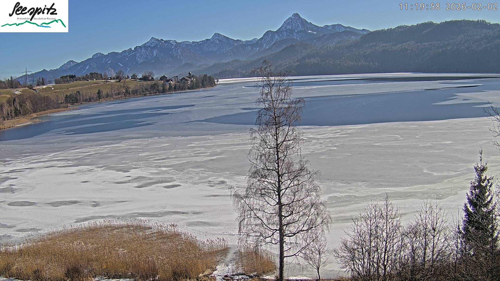 Archived image Webcam Weissensee near Füssen