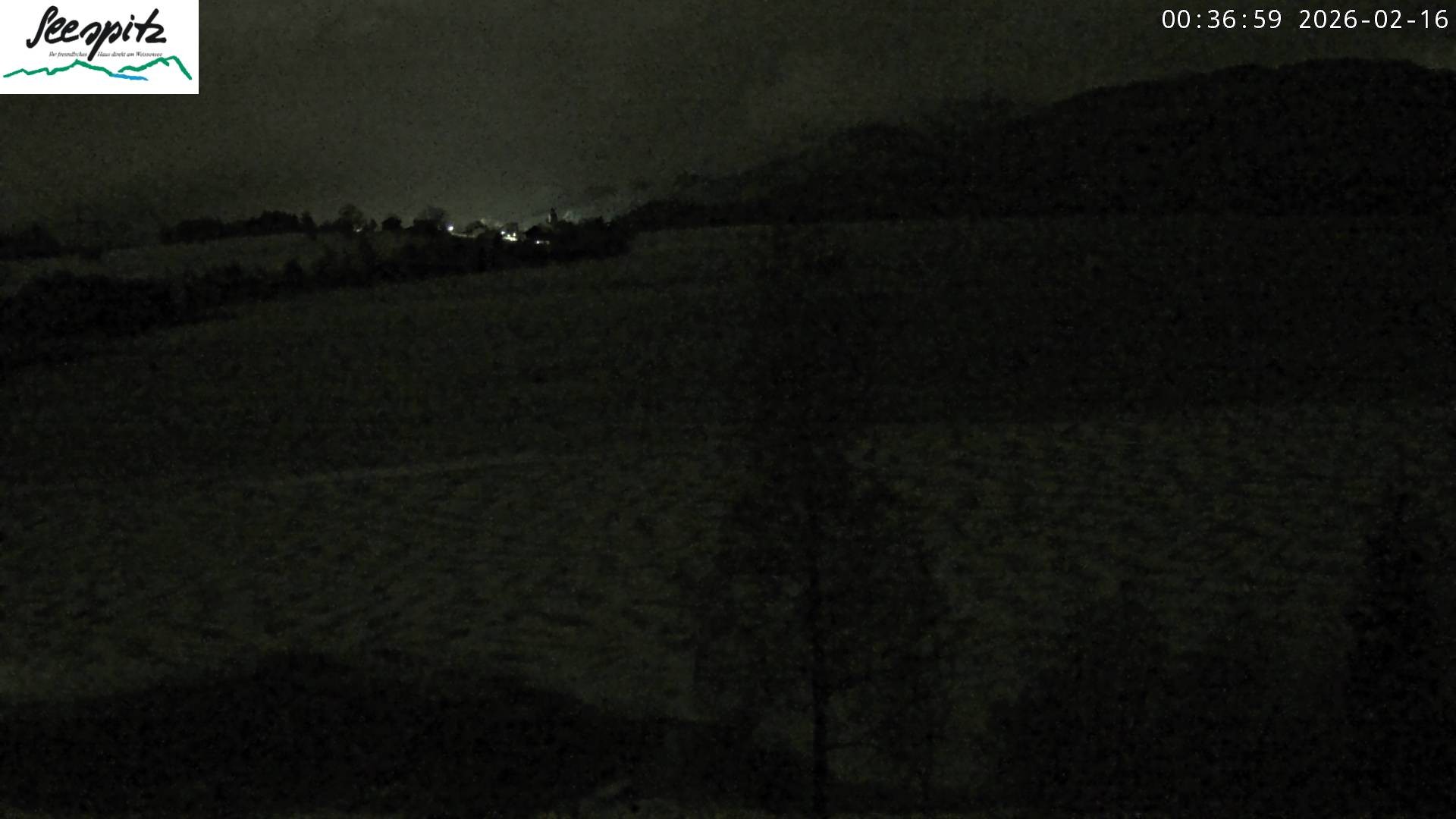 Archiv Foto Webcam Füssen: Blick auf den Weißensee vom Hotel Seespitz