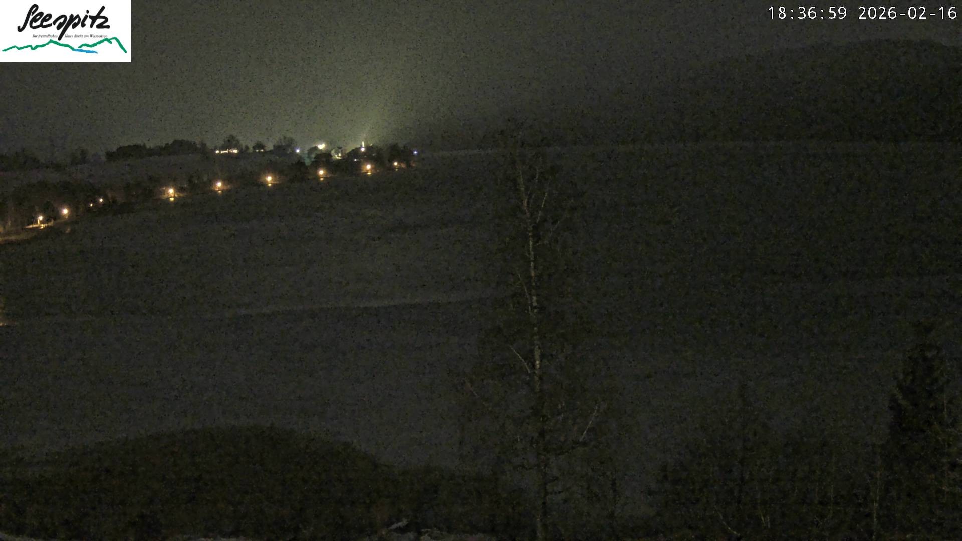 Archiv Foto Webcam Füssen: Blick auf den Weißensee vom Hotel Seespitz