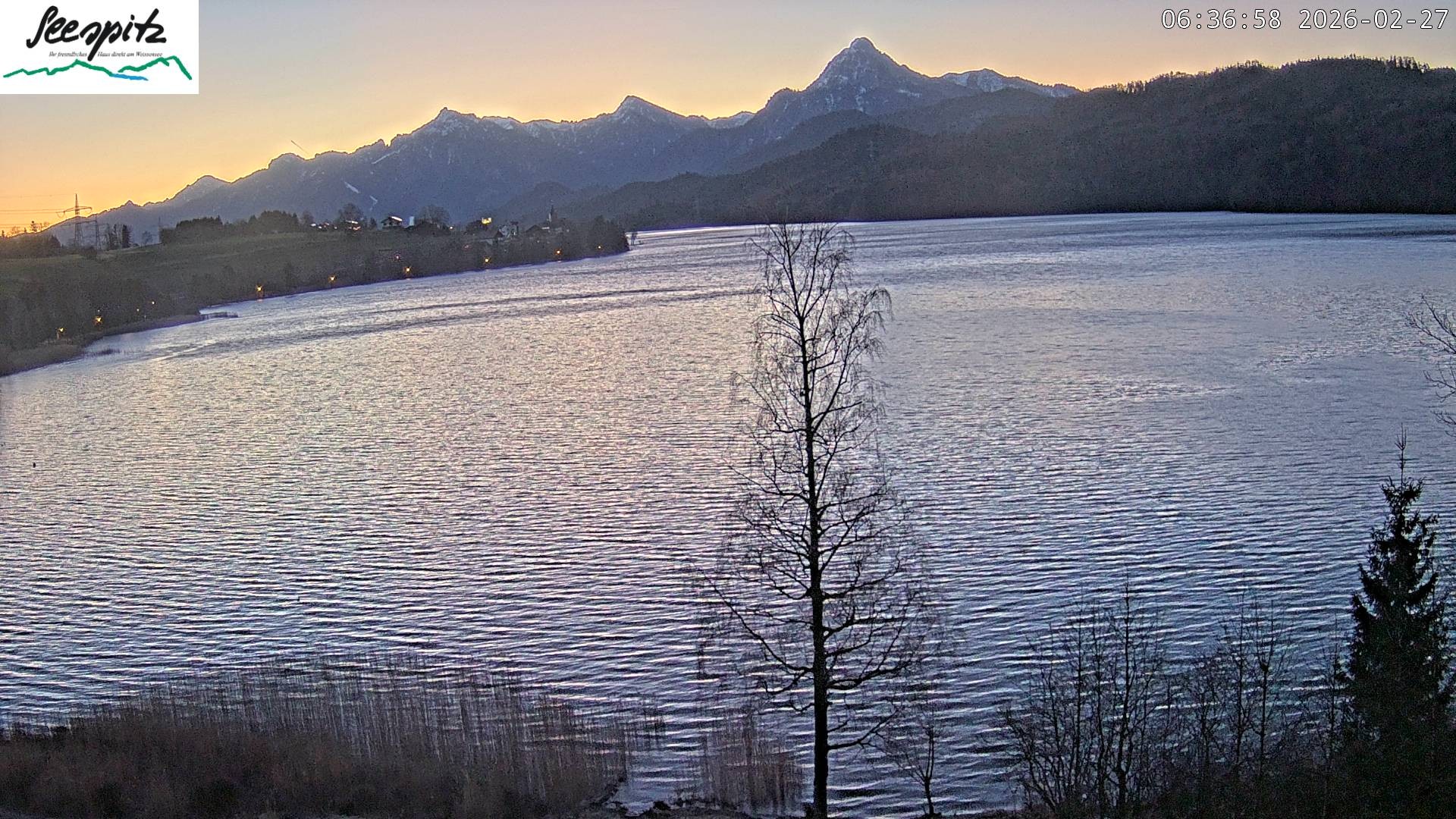 Archived image Webcam Weissensee near Füssen