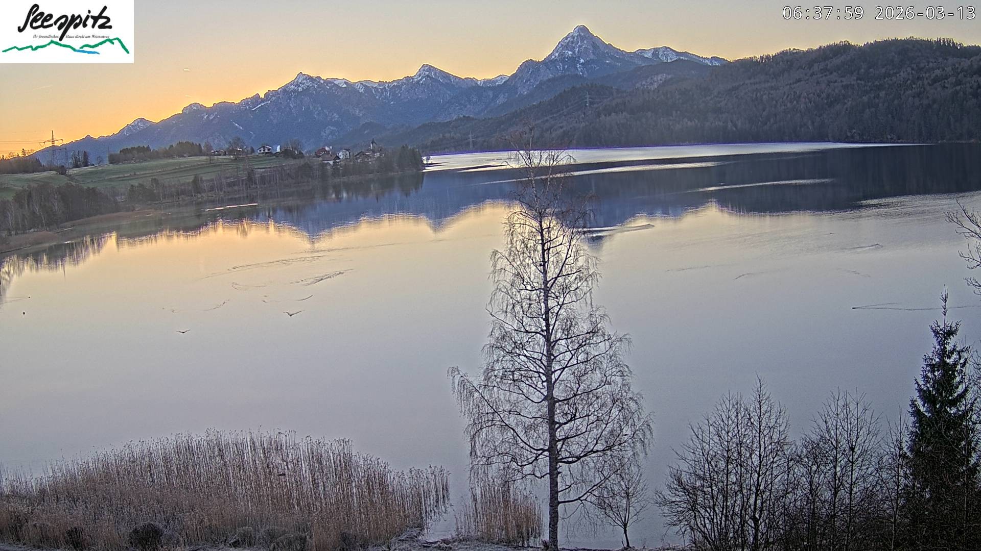 Archived image Webcam Weissensee near Füssen
