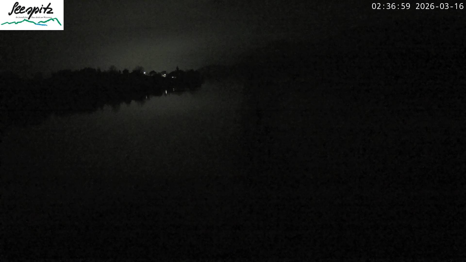 Archiv Foto Webcam Füssen: Blick auf den Weißensee vom Hotel Seespitz