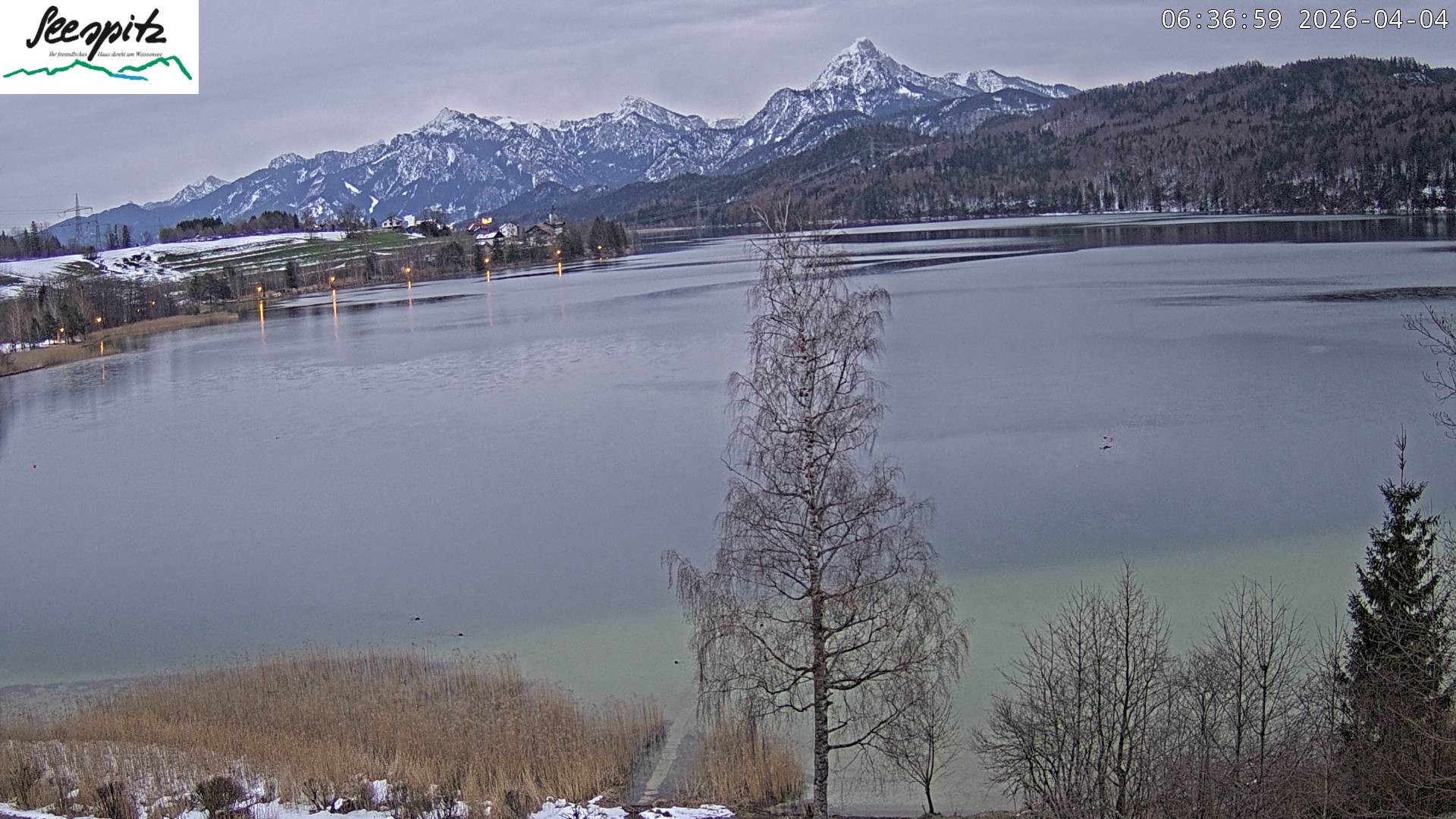Archived image Webcam Weissensee near Füssen