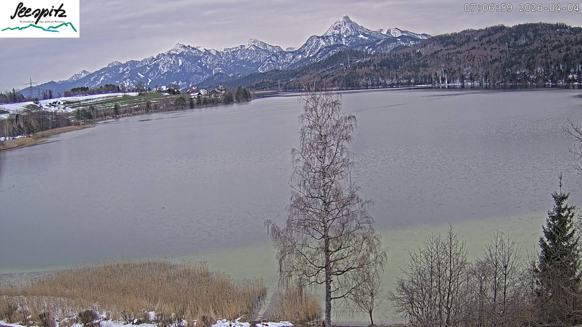 Archived image Webcam Weissensee near Füssen
