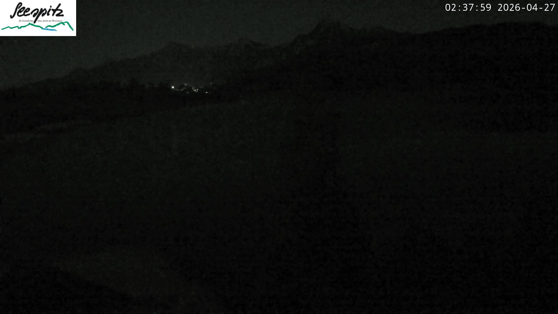 Archiv Foto Webcam Füssen: Blick auf den Weißensee vom Hotel Seespitz