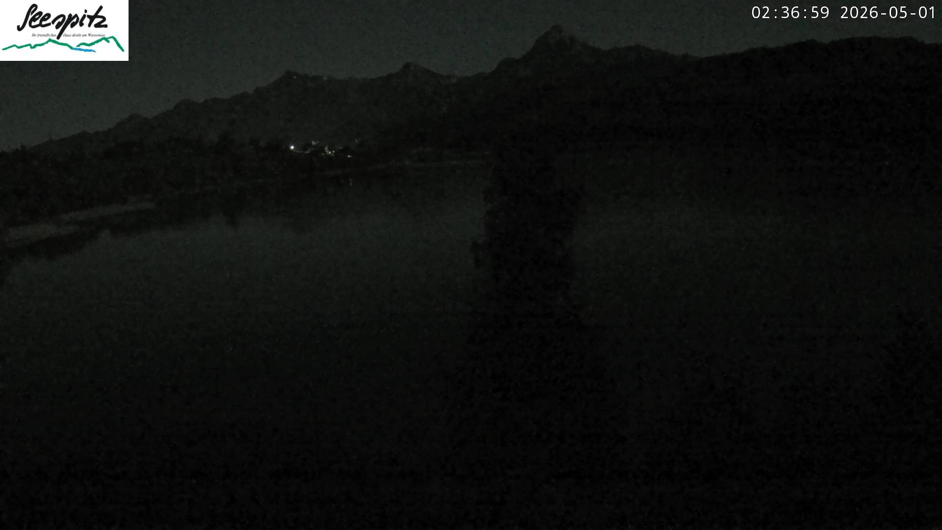 Archiv Foto Webcam Füssen: Blick auf den Weißensee vom Hotel Seespitz