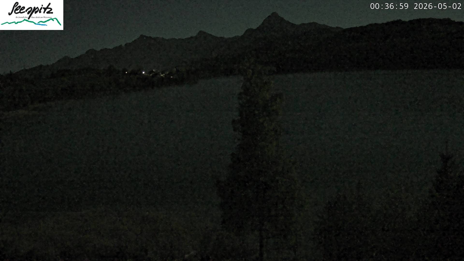 Archiv Foto Webcam Füssen: Blick auf den Weißensee vom Hotel Seespitz
