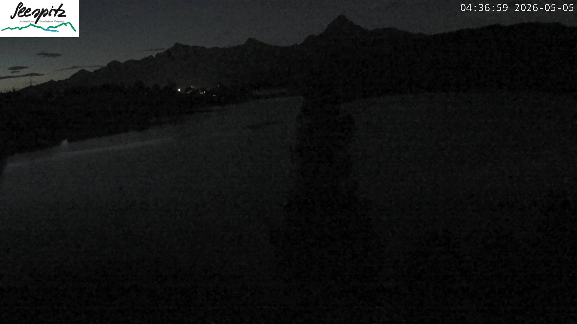 Archiv Foto Webcam Füssen: Blick auf den Weißensee vom Hotel Seespitz