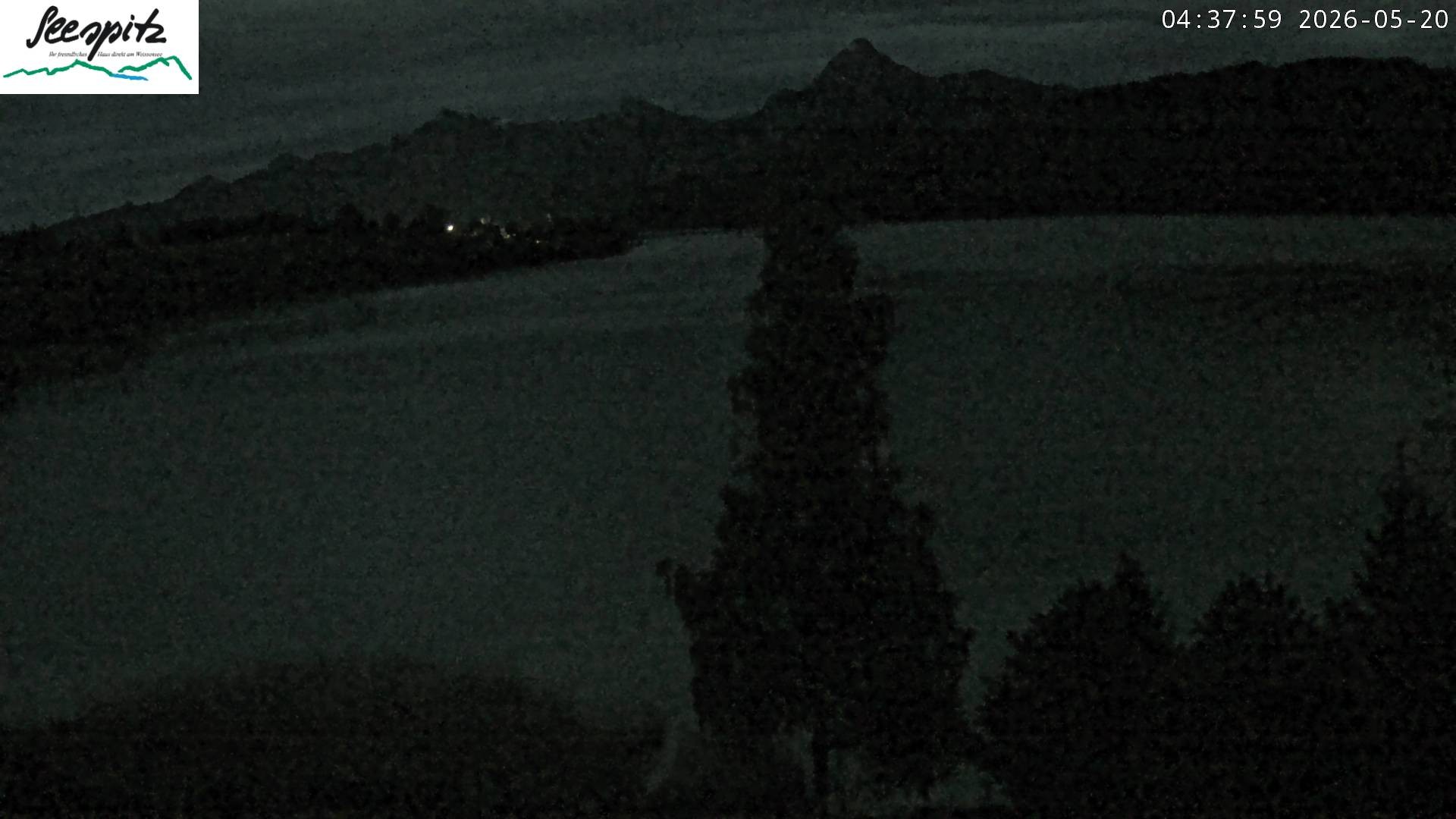 Archiv Foto Webcam Füssen: Blick auf den Weißensee vom Hotel Seespitz