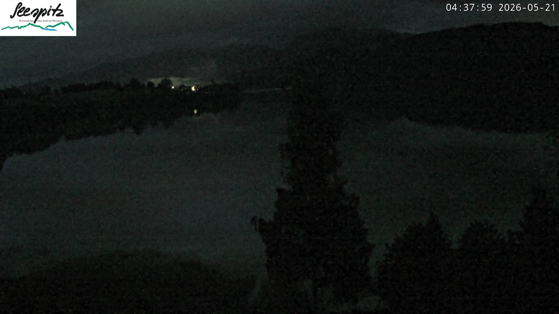 Archiv Foto Webcam Füssen: Blick auf den Weißensee vom Hotel Seespitz