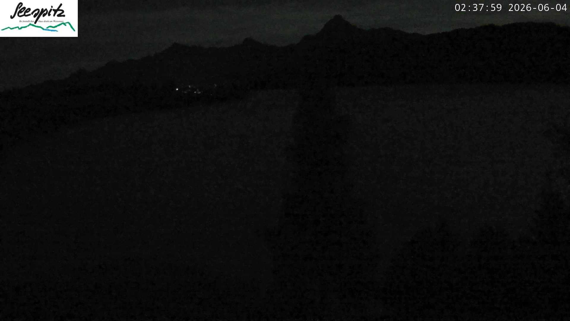 Archiv Foto Webcam Füssen: Blick auf den Weißensee vom Hotel Seespitz