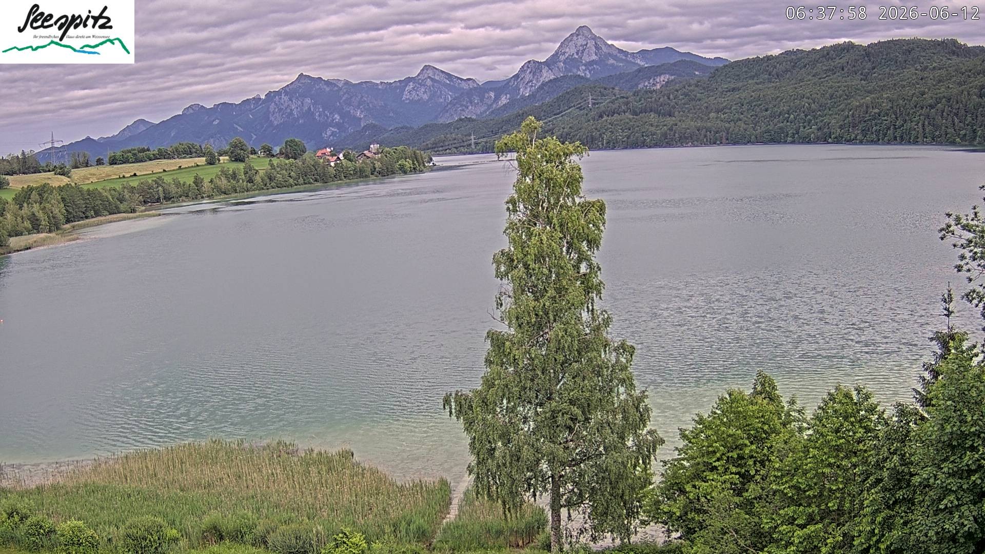 Archived image Webcam Weissensee near Füssen