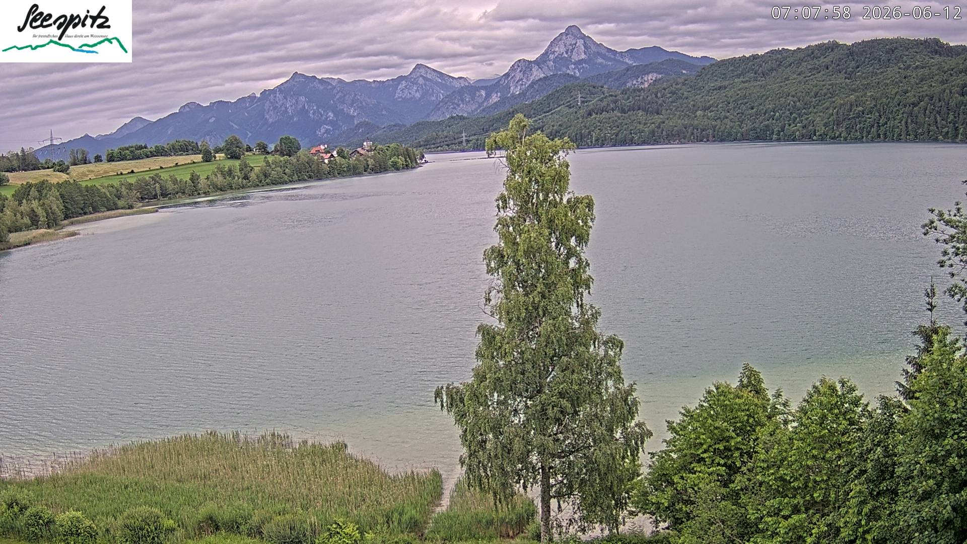 Archived image Webcam Weissensee near Füssen