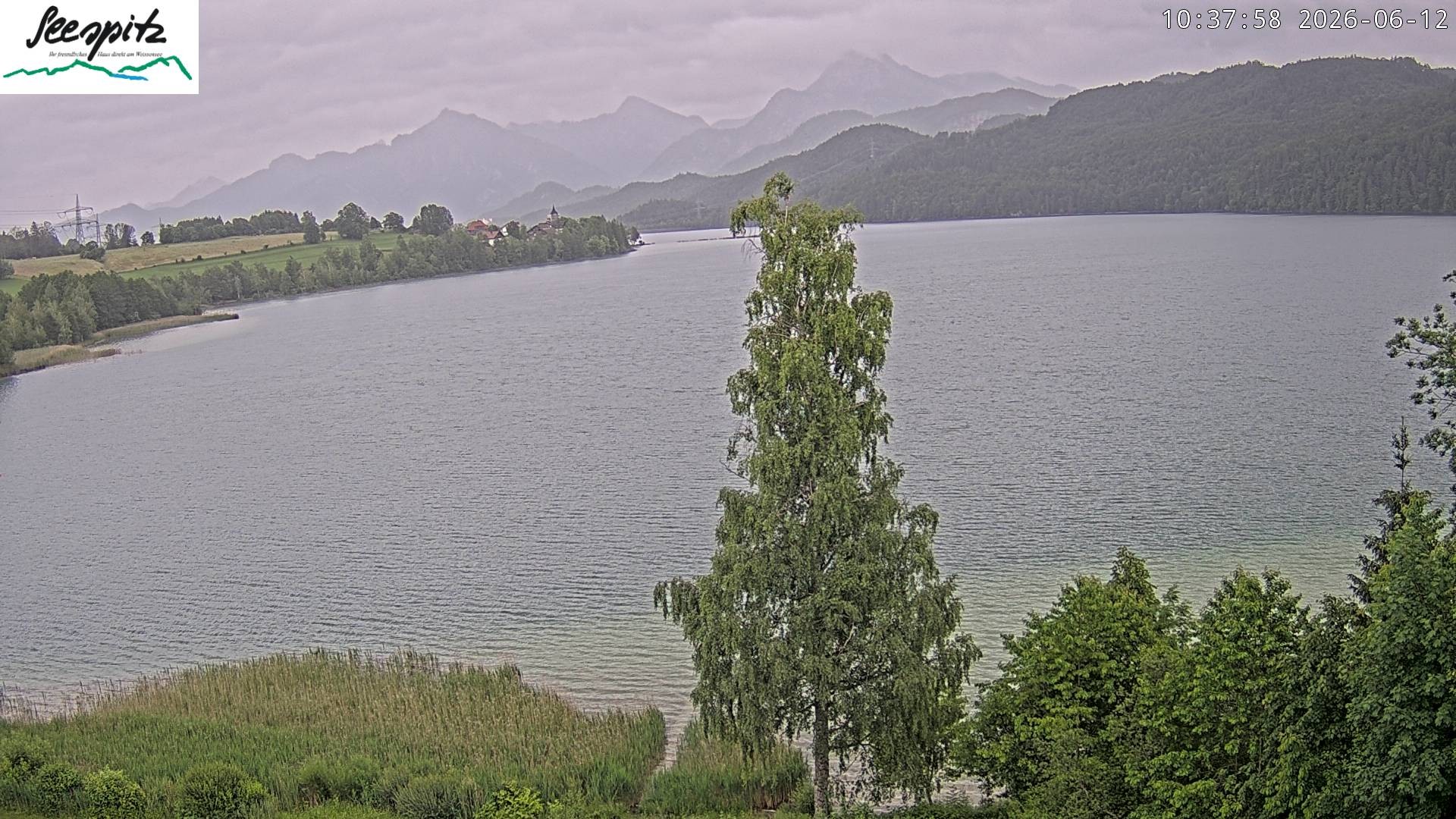 Archived image Webcam Weissensee near Füssen