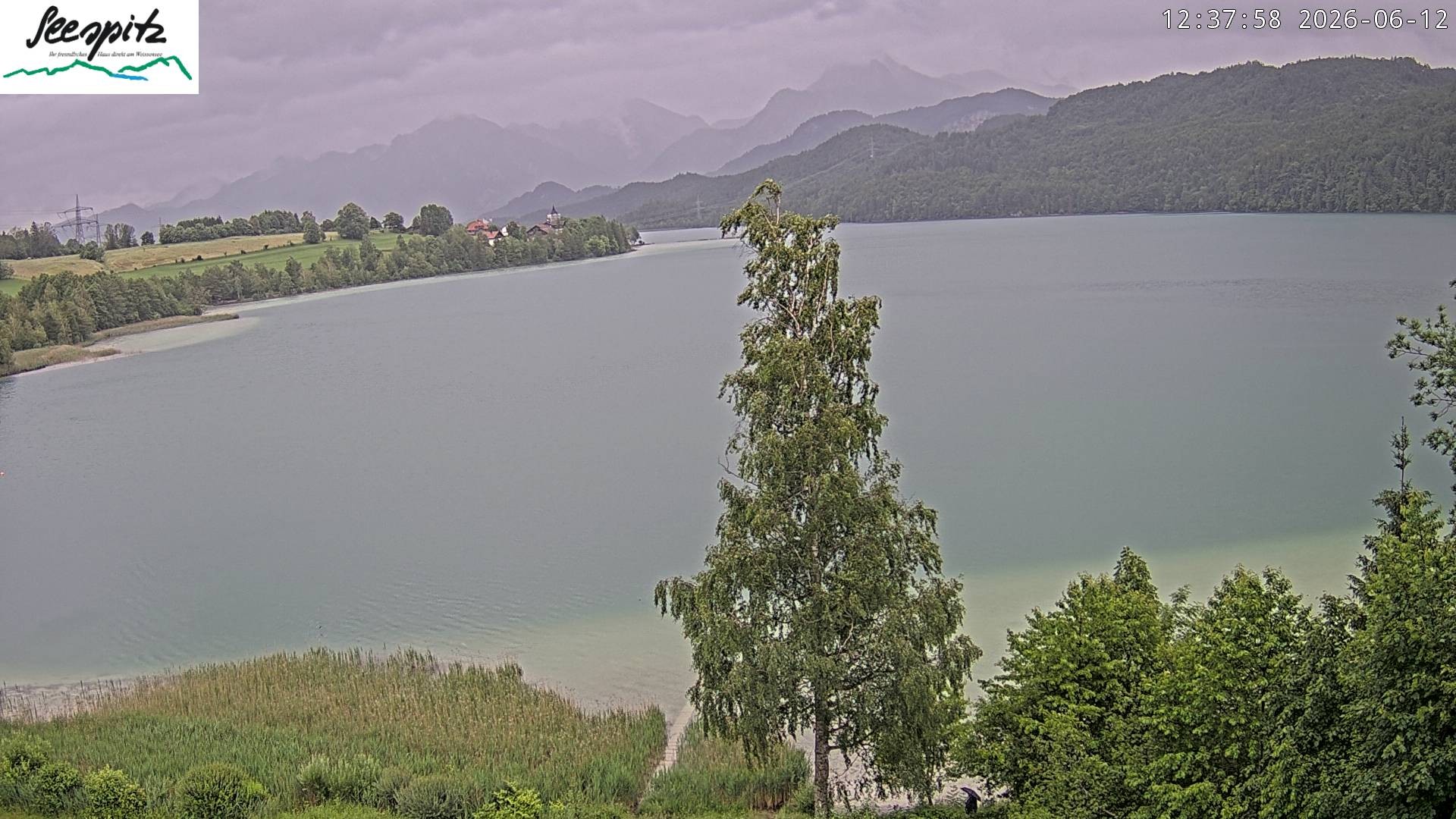 Archived image Webcam Weissensee near Füssen